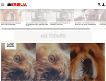 Tablet Screenshot of erbilia.com
